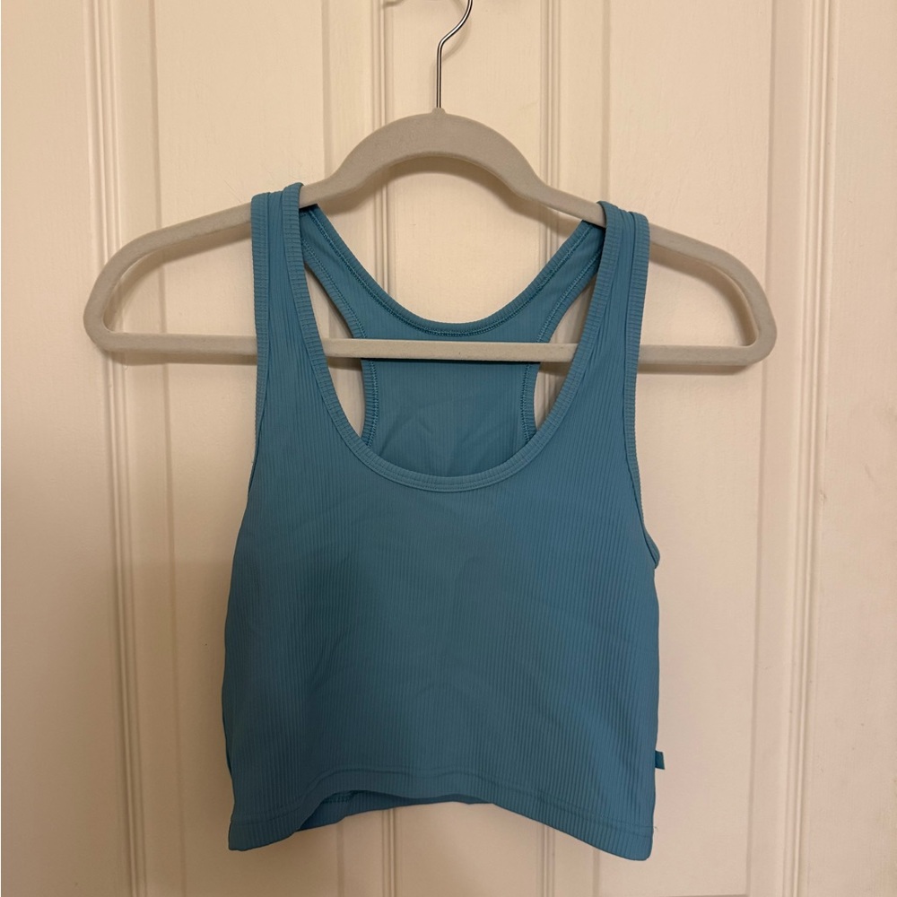 Lululemon 6 Power Pivot Ribbed Tank Top